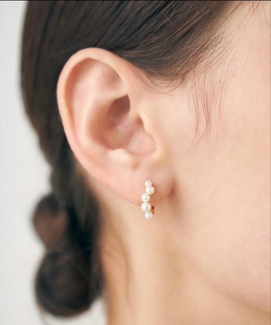 連休限定値下げ＊ete ピアス パール ハグピアス レディース - メルカリ