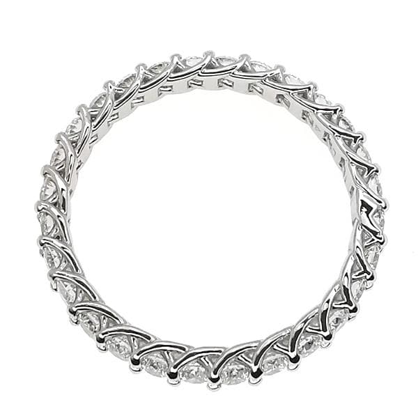 Pt ダイヤ リング 1.04ct フルエタニティ