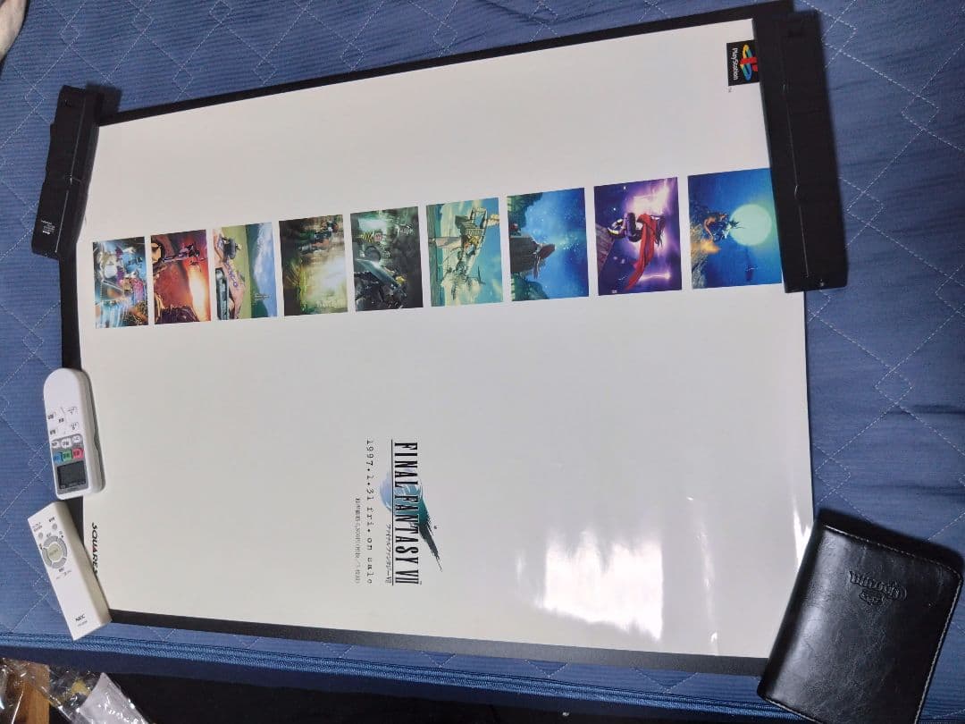希少 店頭用 FINAL FANTASY VII B2販促ポスター【非売品】 希少 店頭用