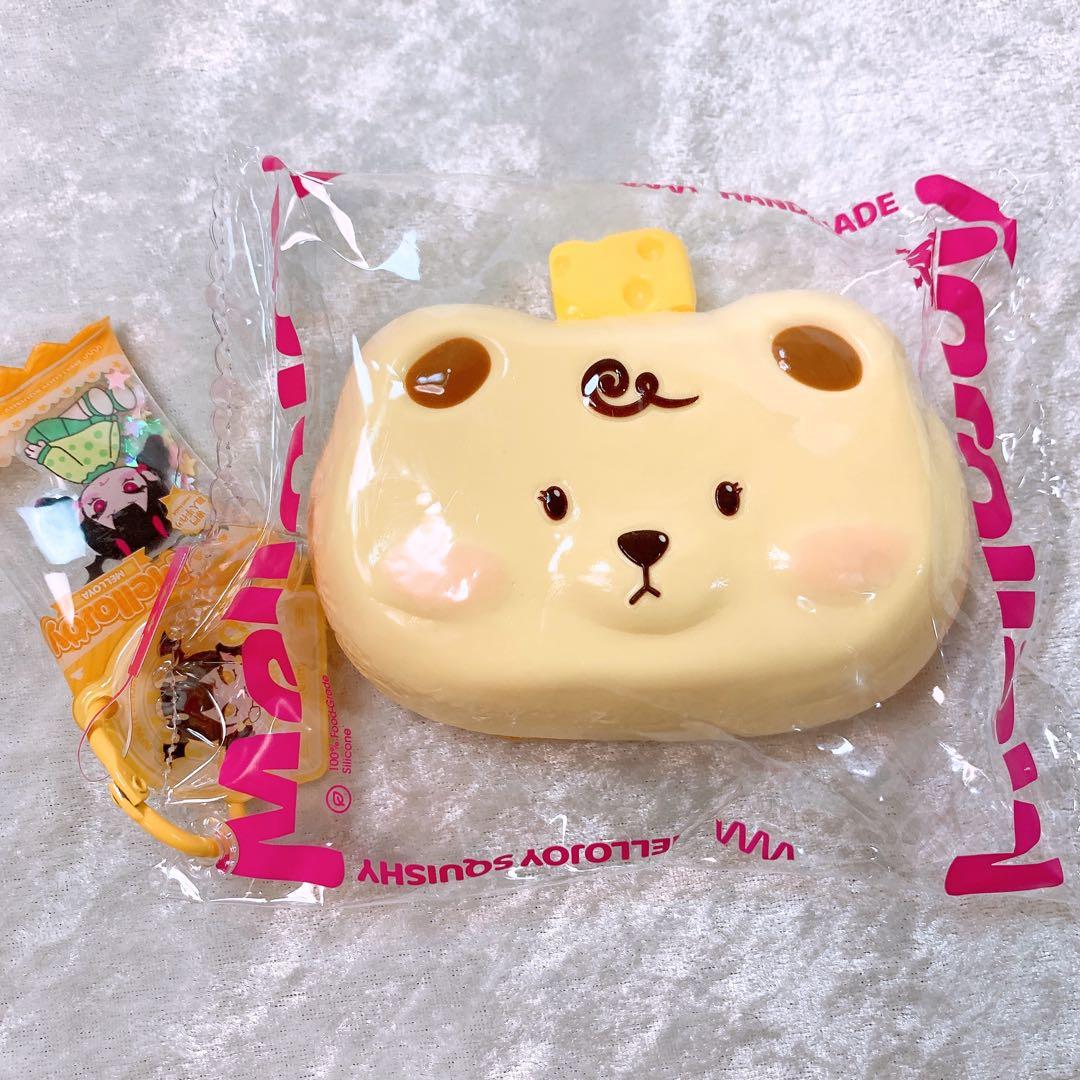 チーズベア プレーン メロジョイ Mellojoy スクイーズ くま チーズ
