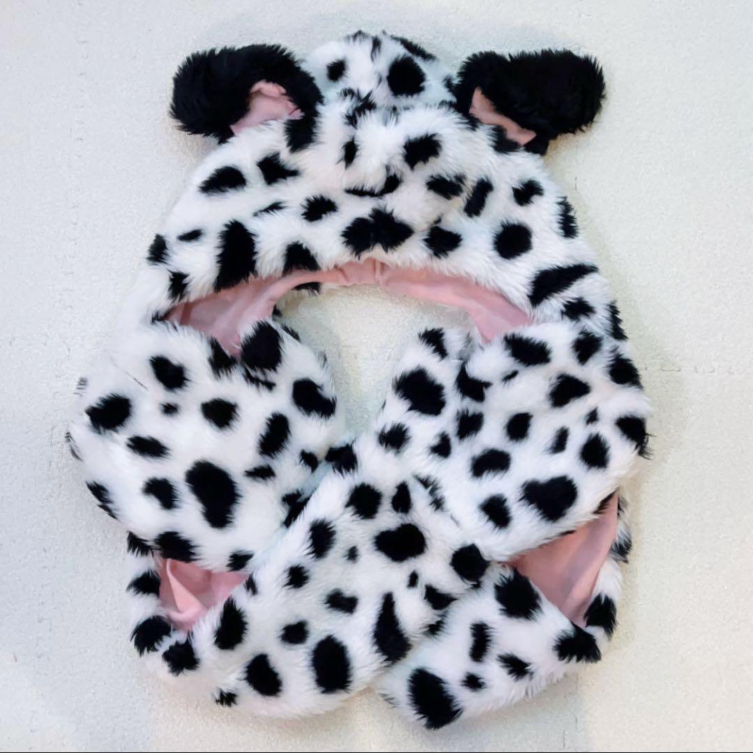 マフラーファンキャップ 101匹わんちゃん ディズニー - メルカリ