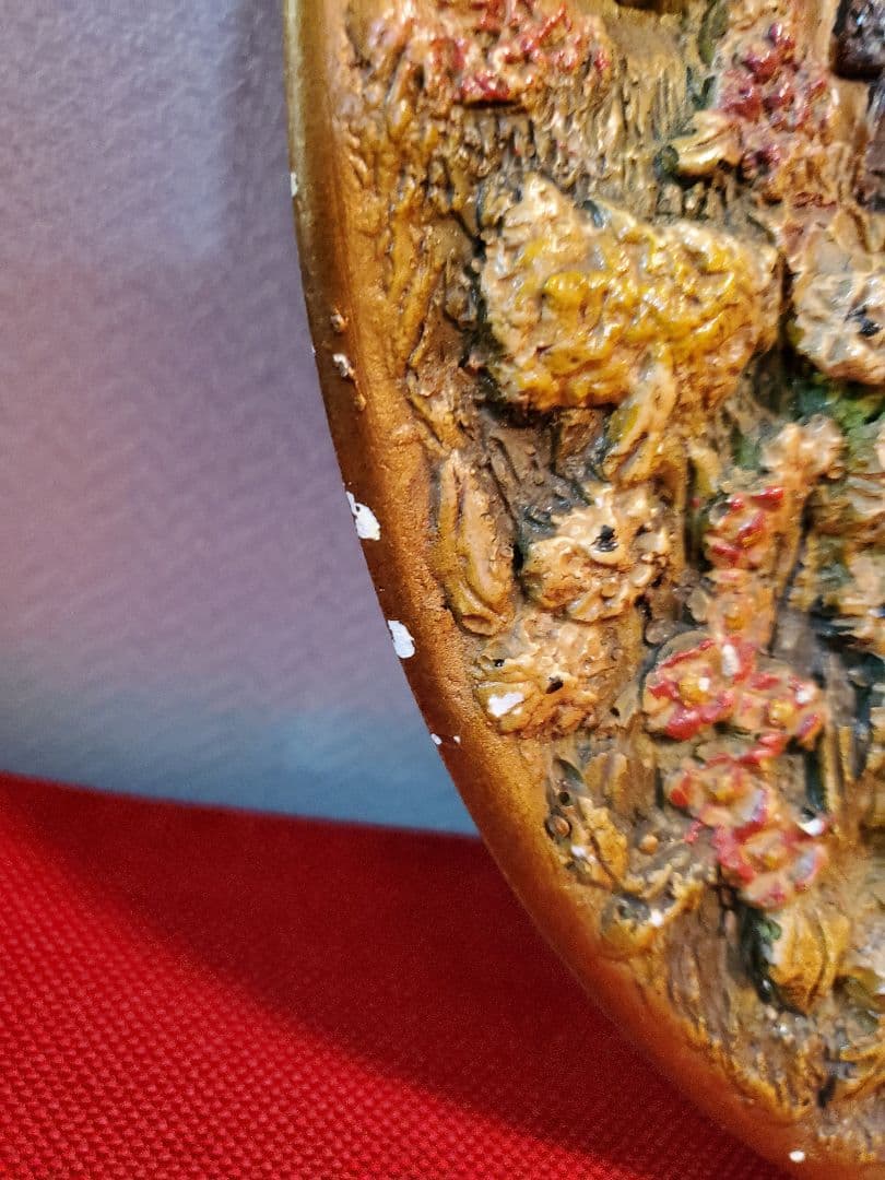 英国 アンティーク 壁掛け 陶器