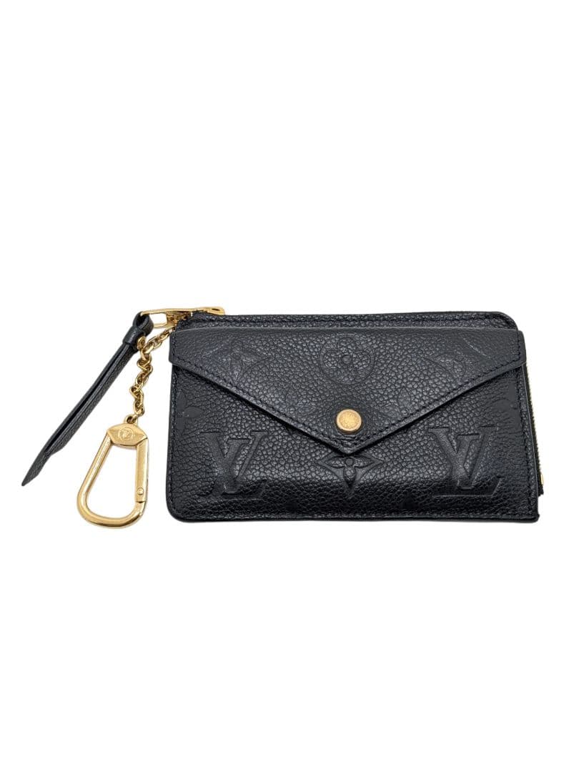 ヴィトン ポルトカルト レクトヴェルソ ケース アンプラント ブラック