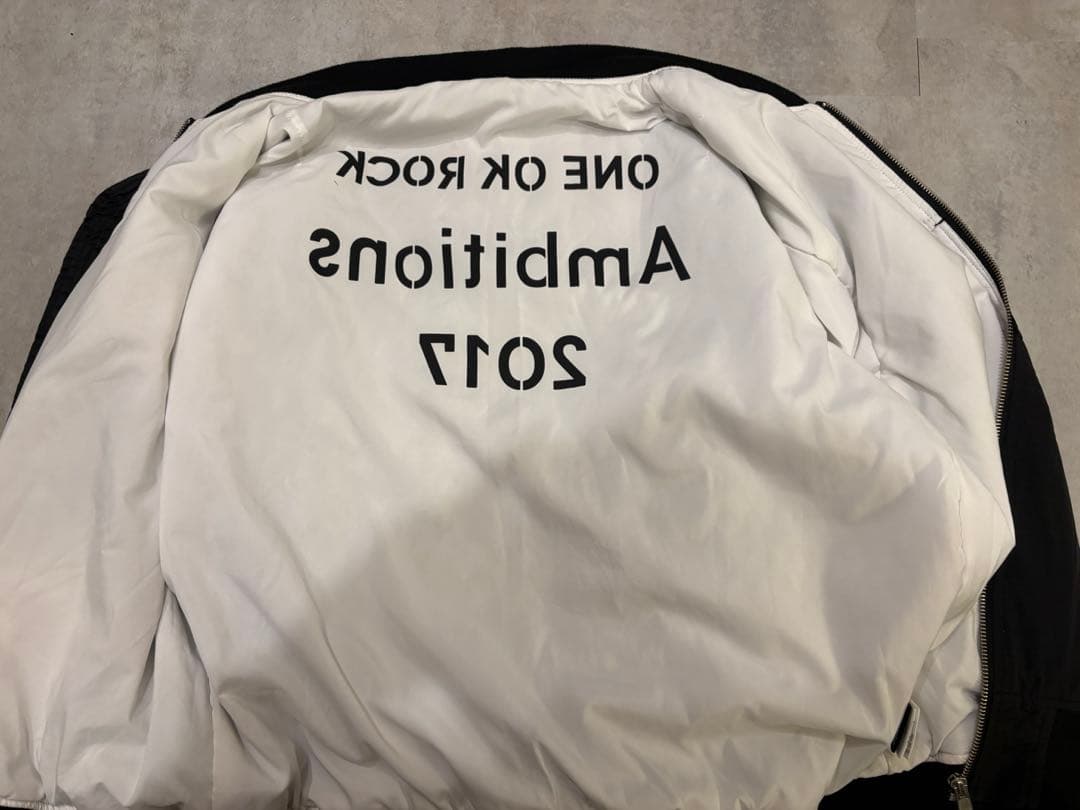 ONE OK ROCK Ambitions 2017 MA-1ジャケット