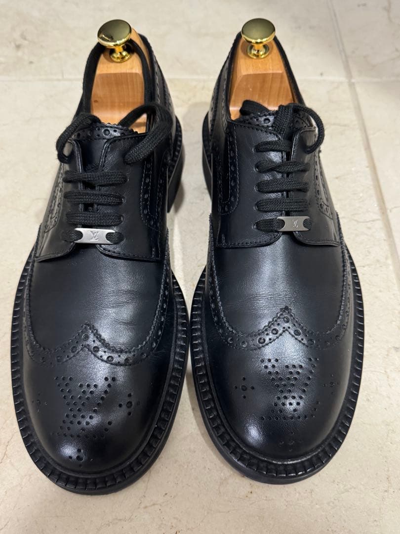 【超美品】LOUIS VUITTON ウイングチップ　ビジネスシューズ　26.5