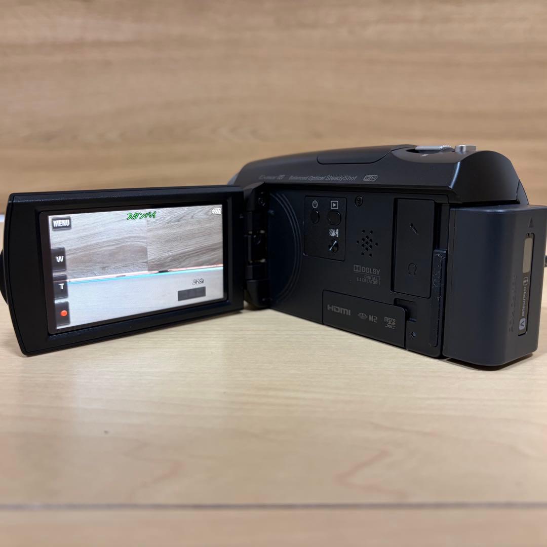ソニー SONY HDR-CX670 デジタルビデオカメラ ブラック【中古】