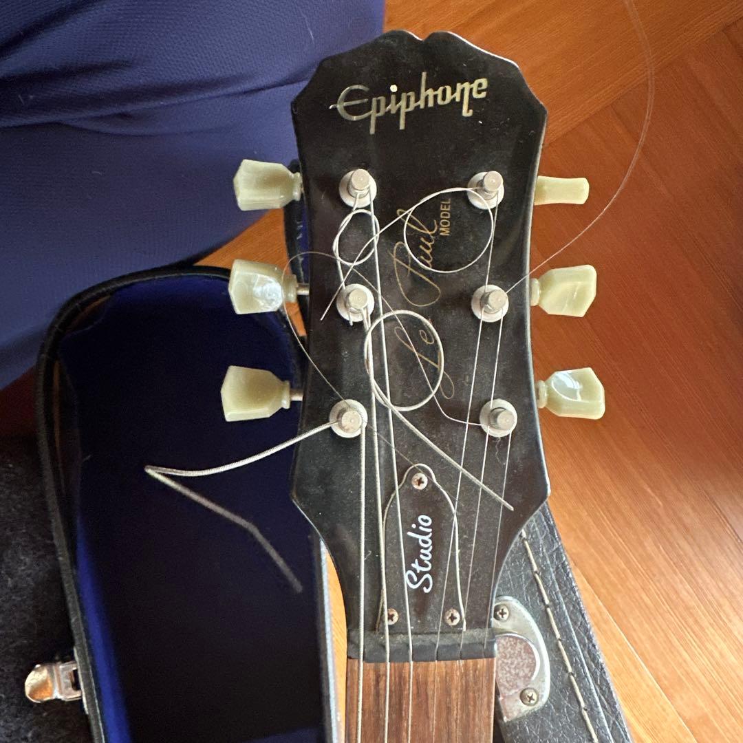 エピフォン　studio ハードケース付き