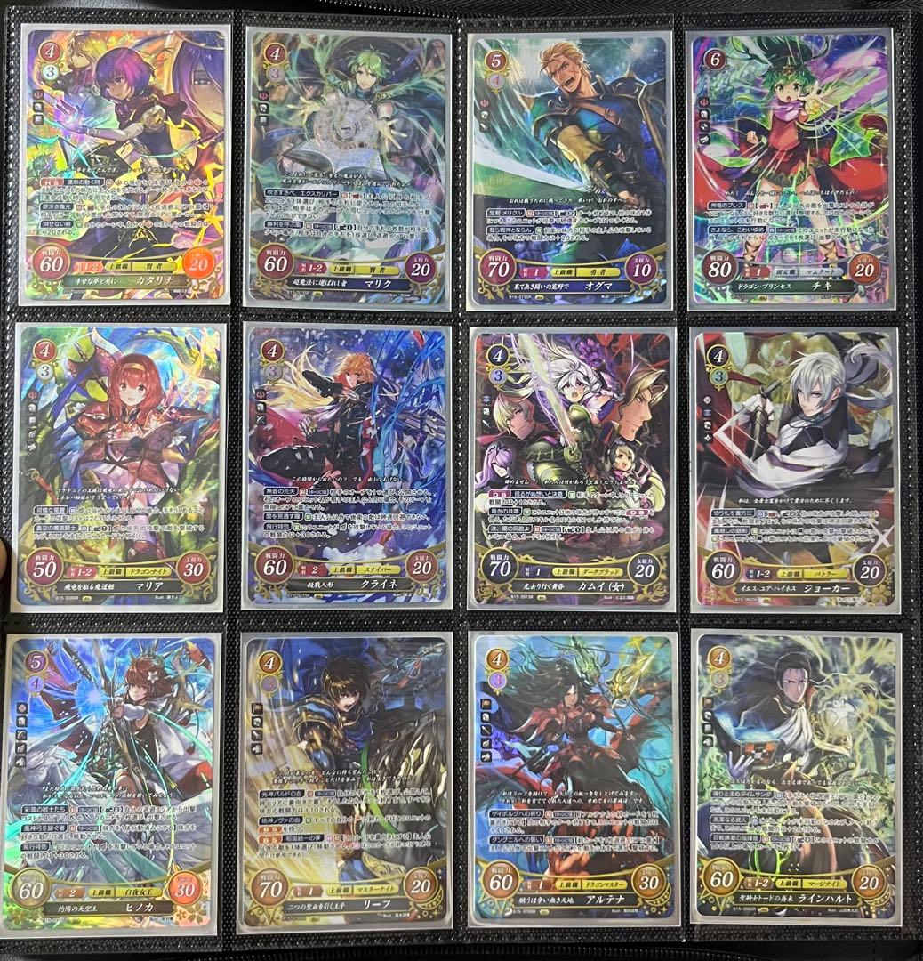 ファイアーエムブレムサイファ15弾輝く世界N HN R SRフルコンプ