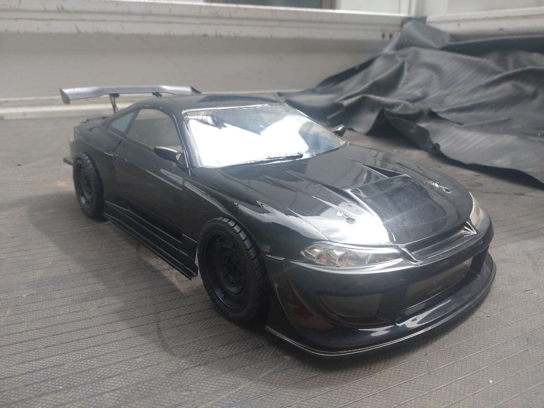 日産　s15 シルビア　ラジコン　ドリラジ　1/10 ボディ