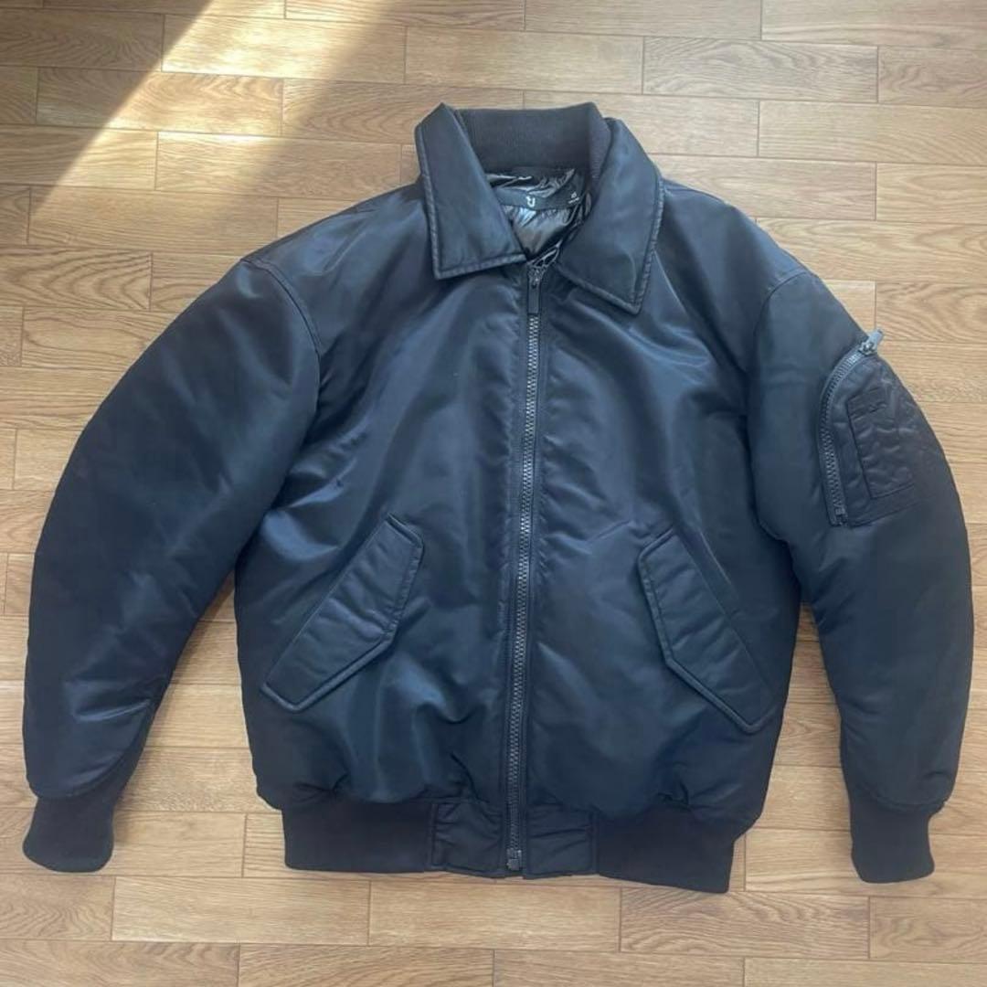 UNIQLO ダウンオーバーサイズリブブルゾン +j ユニクロ メンズ - メルカリ