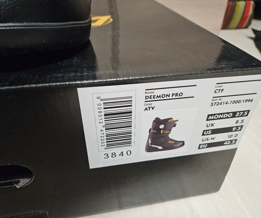 保証書付　24-25　DEELUXE DEEMON PRO CTFインナー極美品