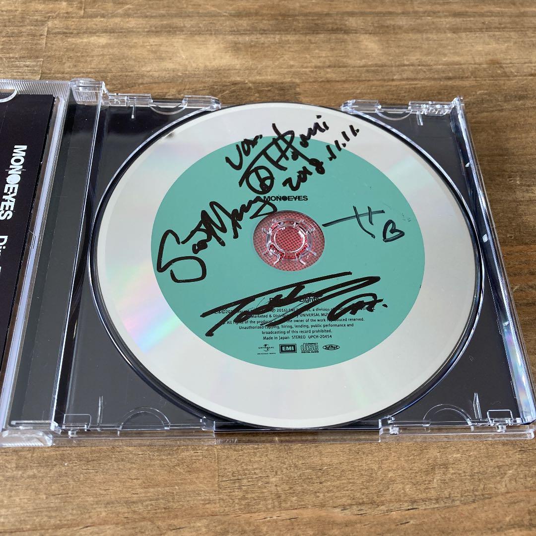 MONOEYES モノアイズ直筆サイン入り CD