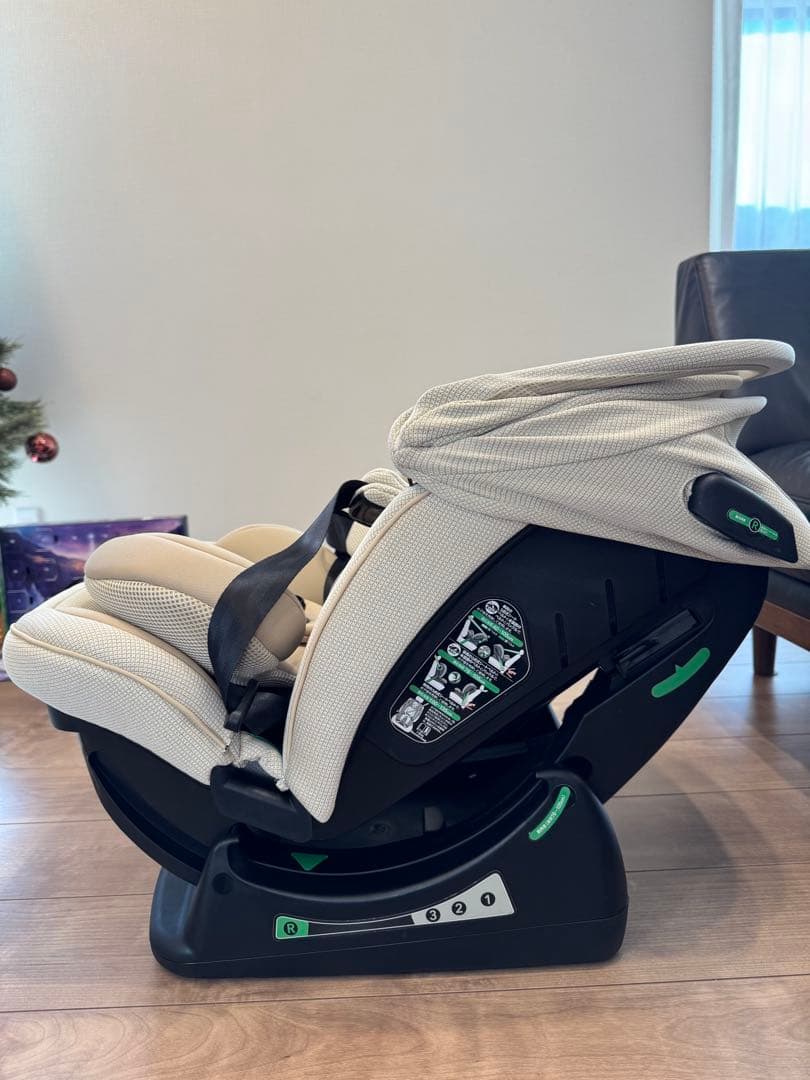 チャイルドシート クレイドル カルートロング 美品 保証書付きの通販は