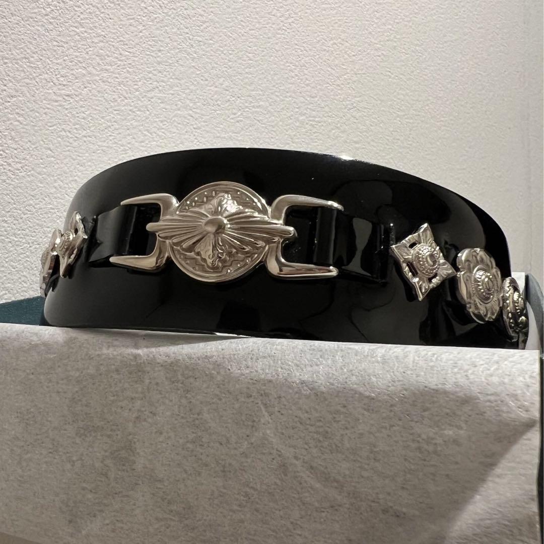 最終値下げ】希少カラー TOGA Leather headband 2