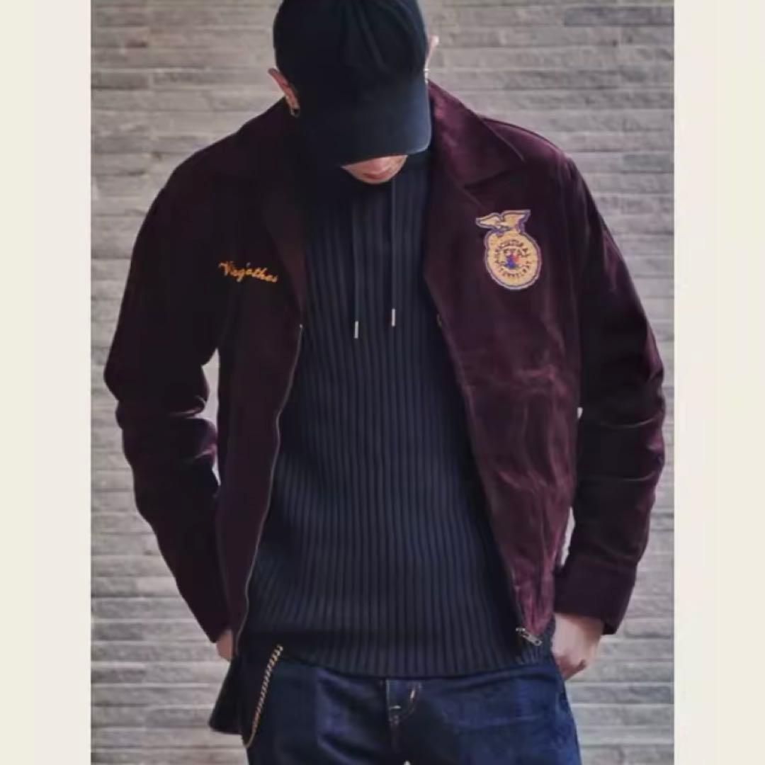 トンコロ様専用FFA復刻コーデュロイジャケット バーガンディ - メルカリ