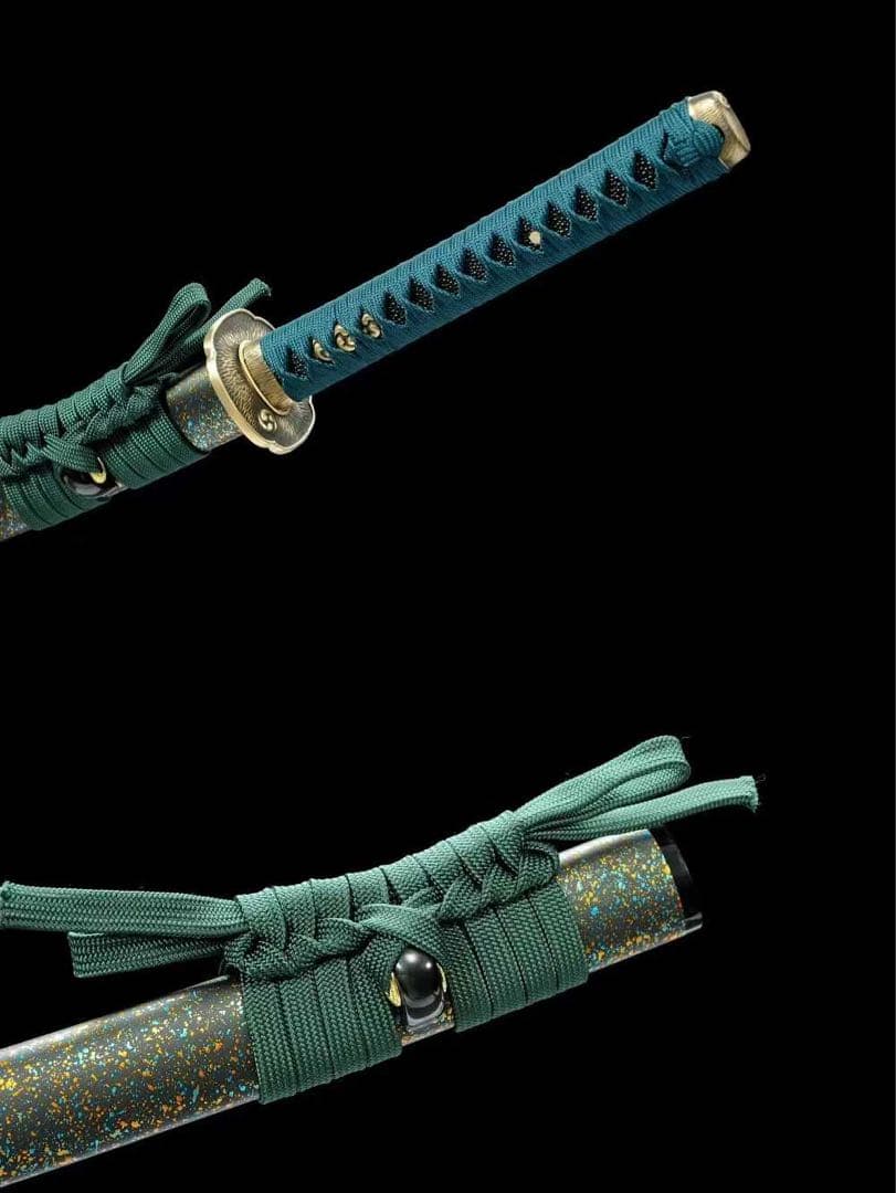 風袖打刀 漆木鞘下緒付 美術刀 刀装具 模擬刀 日本刀 模造刀 鑑賞用 武具