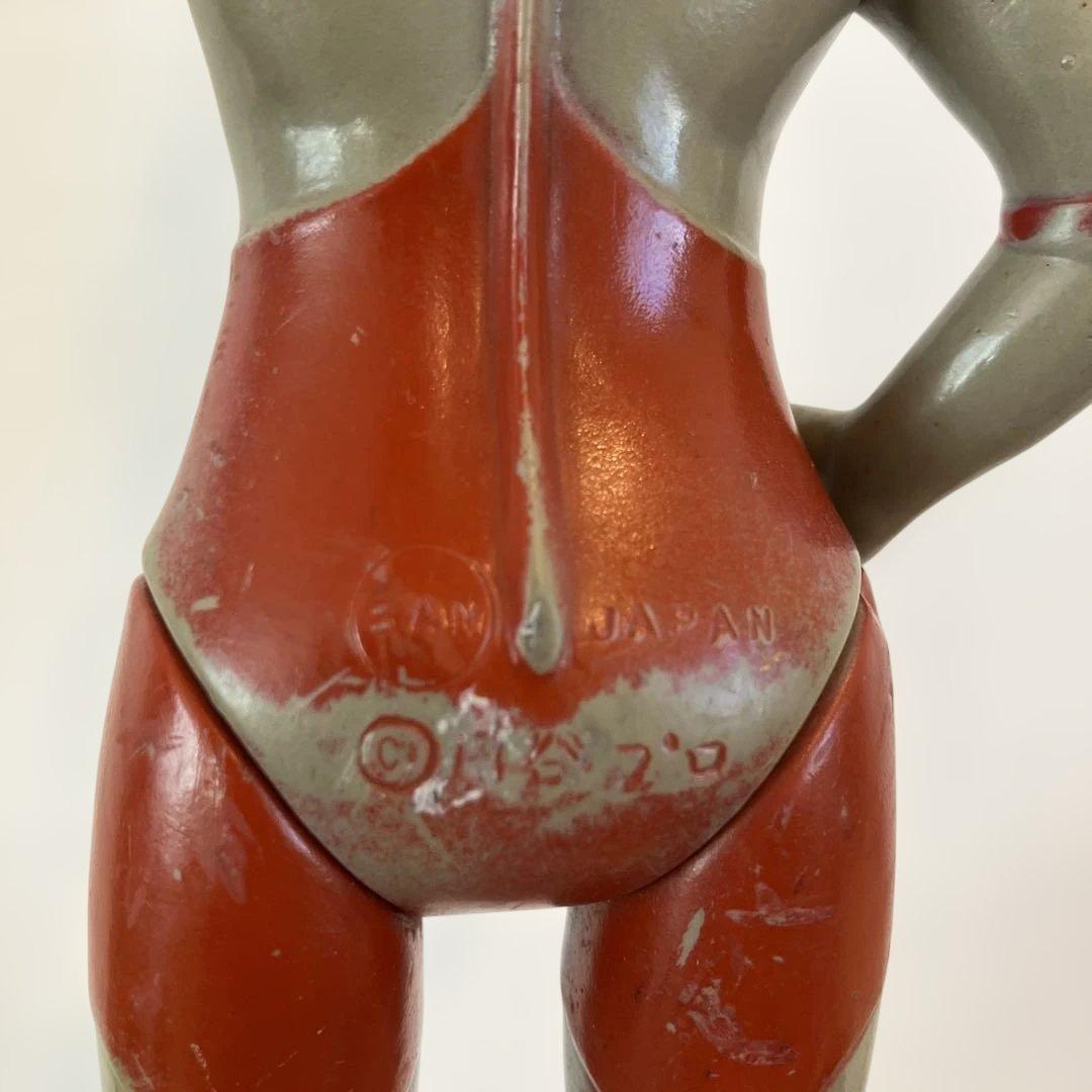 gam48　マルサン　ウルトラマン　ソフビ　当時物　ブルマァク　ジャンク品