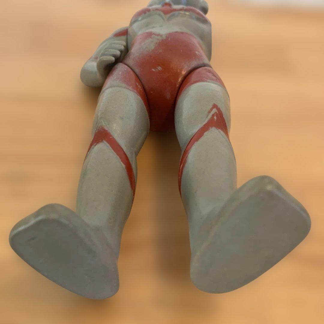 gam48　マルサン　ウルトラマン　ソフビ　当時物　ブルマァク　ジャンク品