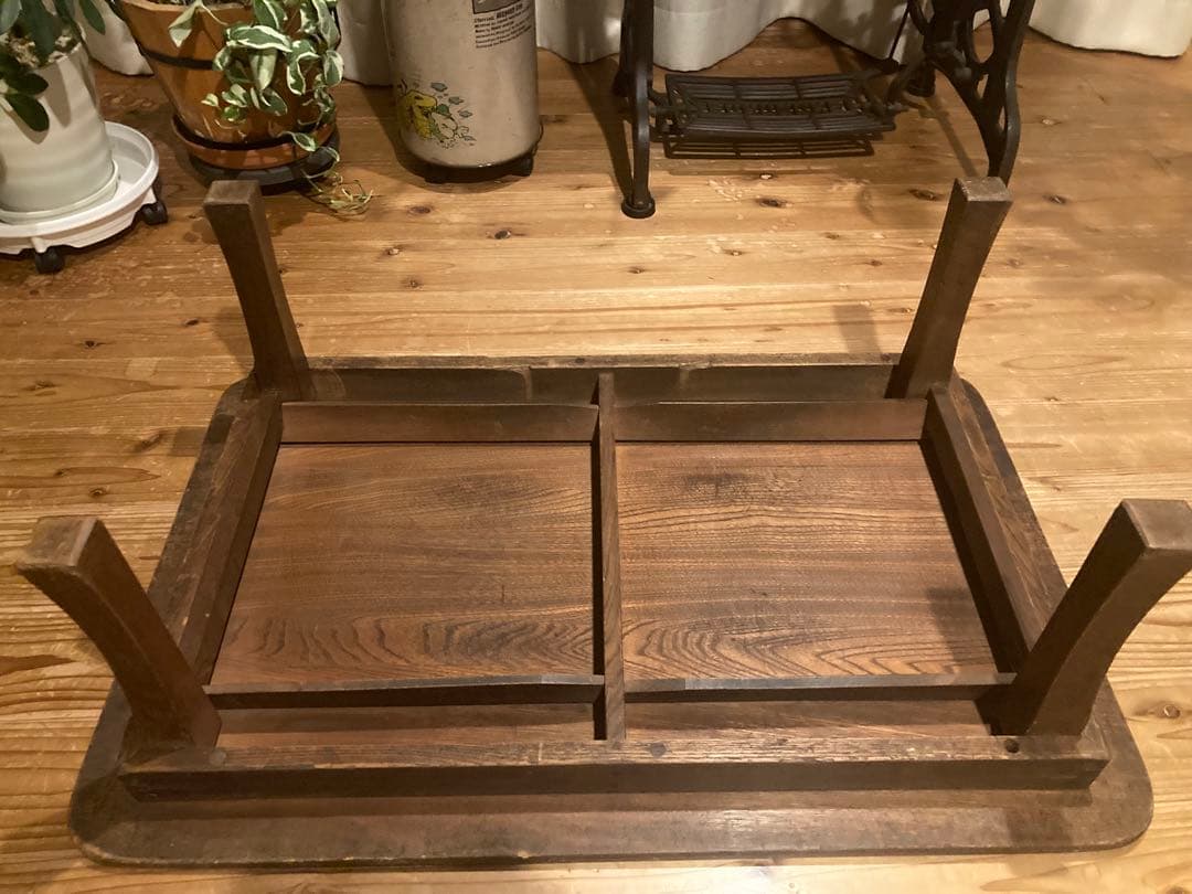 昭和レトロ 折畳ちゃぶ台 大型 座卓 11