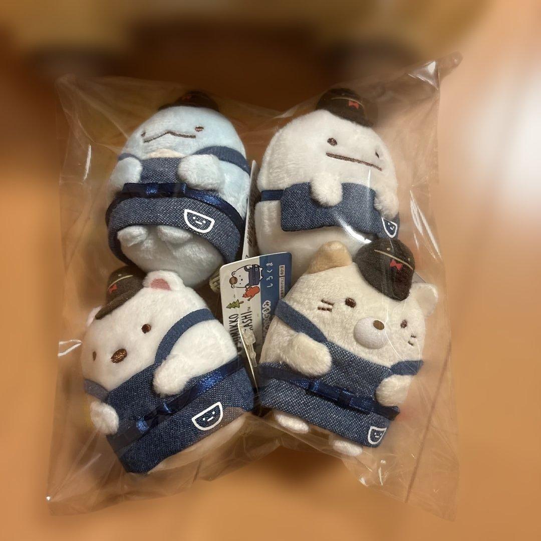 すみっコぐらし　喫茶すみっコ　コーヒースタンド　ロフト限定　ぬいぐるみセット