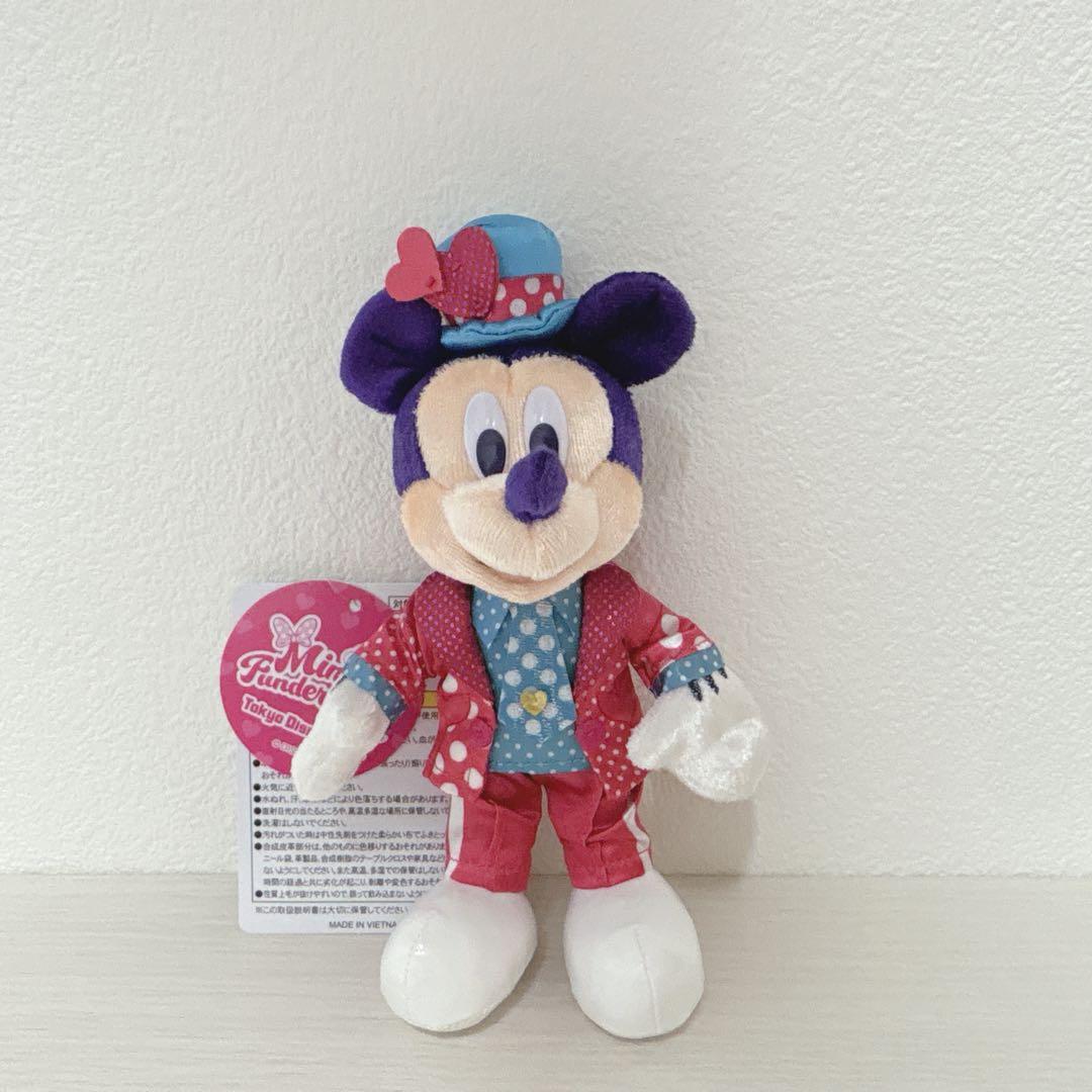 ぬいぐるみバッジ ミッキー パルパルーザ ミニパル ミニファン ミニー