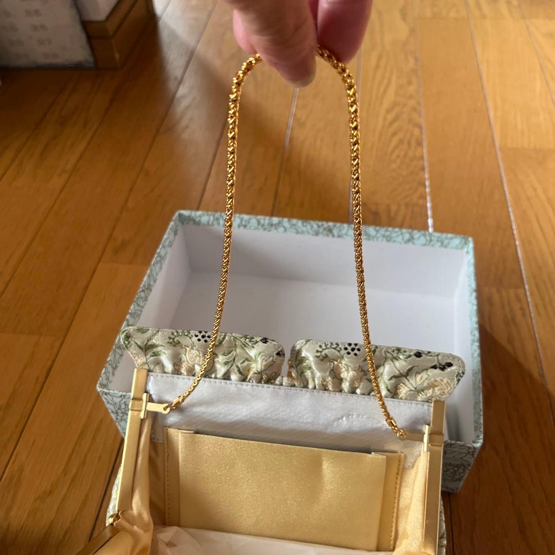 龍村美術織物　新品未使用パーティーバックMF2548 通常99000円