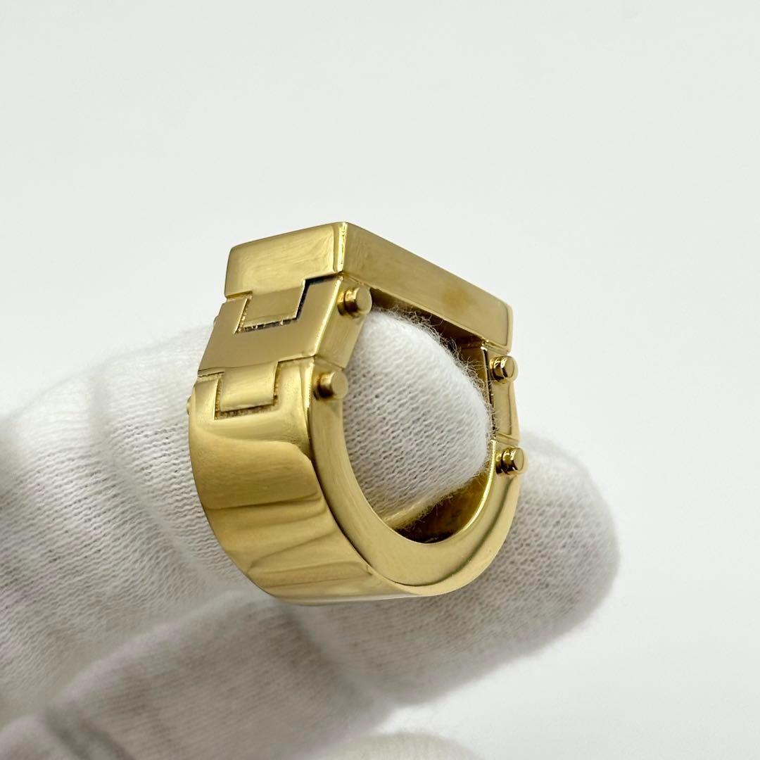 【新品未使用】BOTTEGA VENETA リング　指輪　ゴールド