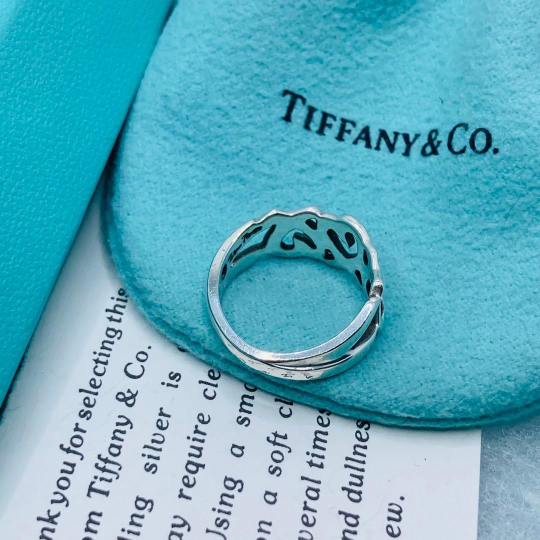 極美品✨ ティファニー リング パロマピカソ ラビングハート AG925 #12
