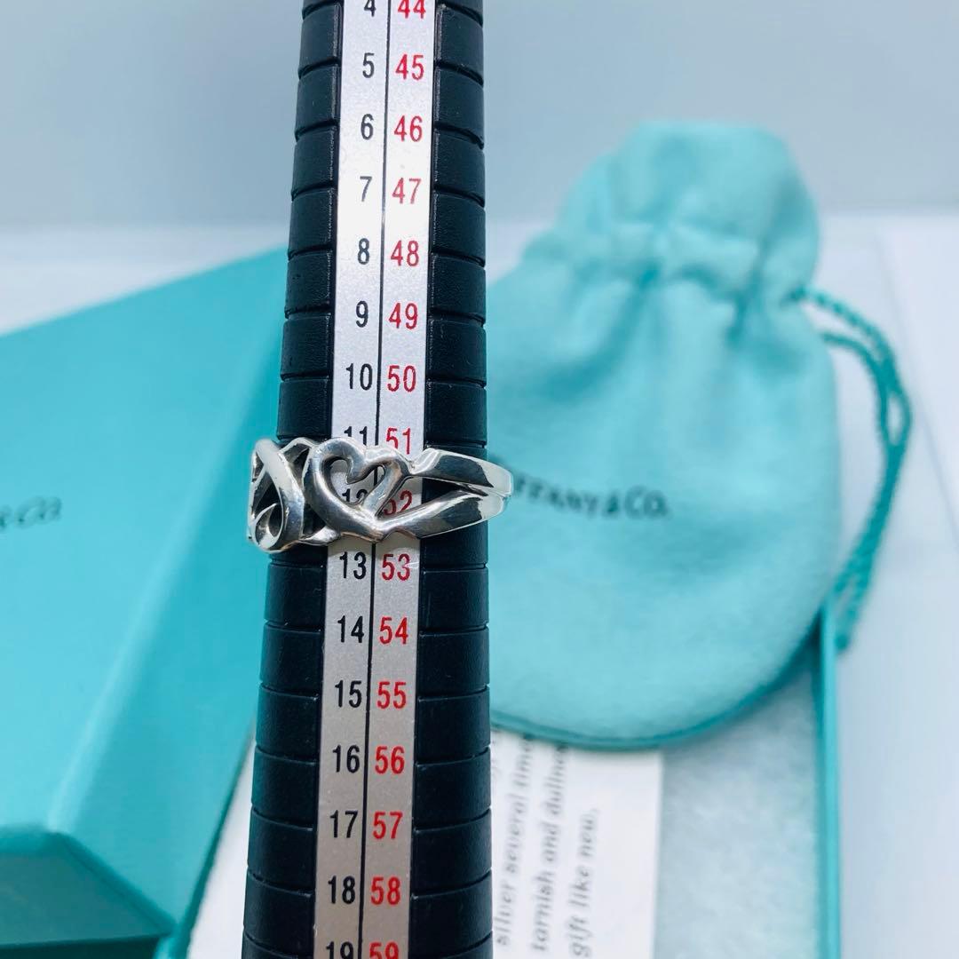 極美品✨ ティファニー リング パロマピカソ ラビングハート AG925 #12