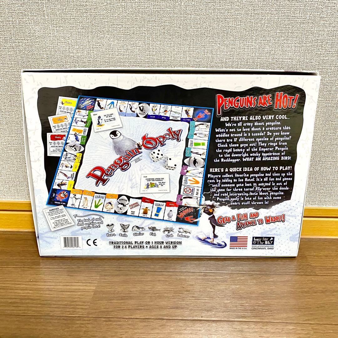 【海外品】ペンギンモノポリー ボードゲーム 英語 海外ゲーム