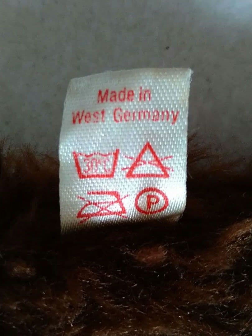 クレメンス社 西ドイツ製 テディベア ポケット付き ヴィンテージ