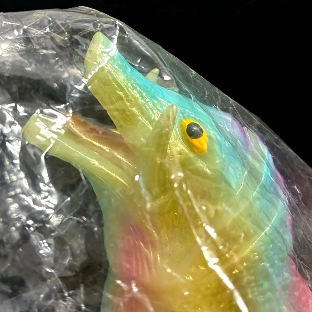□マルサン オリジナル怪獣 シーブル 限定 蓄光ソフビ マルモン 希少