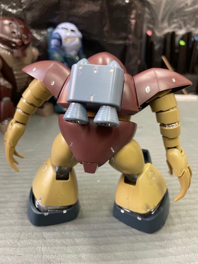 1/144HGシャア専用ズゴックズゴックアッガイゴックジュアッグ素組完成