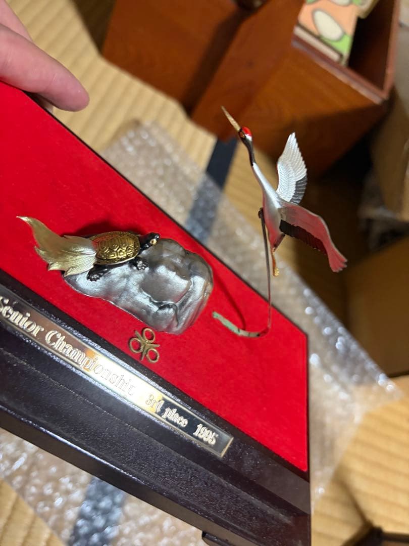 武比古 純銀製（恐らく）一応刻印はあります 鶴 - メルカリ