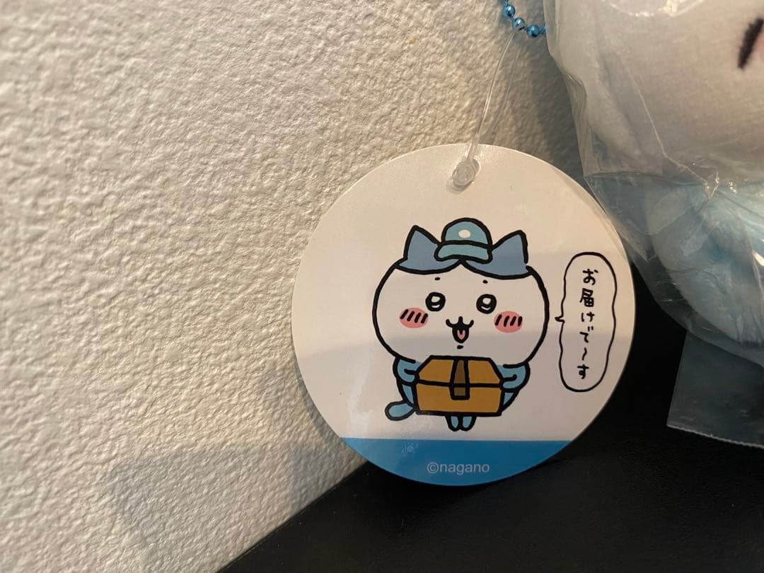 ちいかわマーケット 働くスタッフさんマスコット　ハチワレ　マスコット