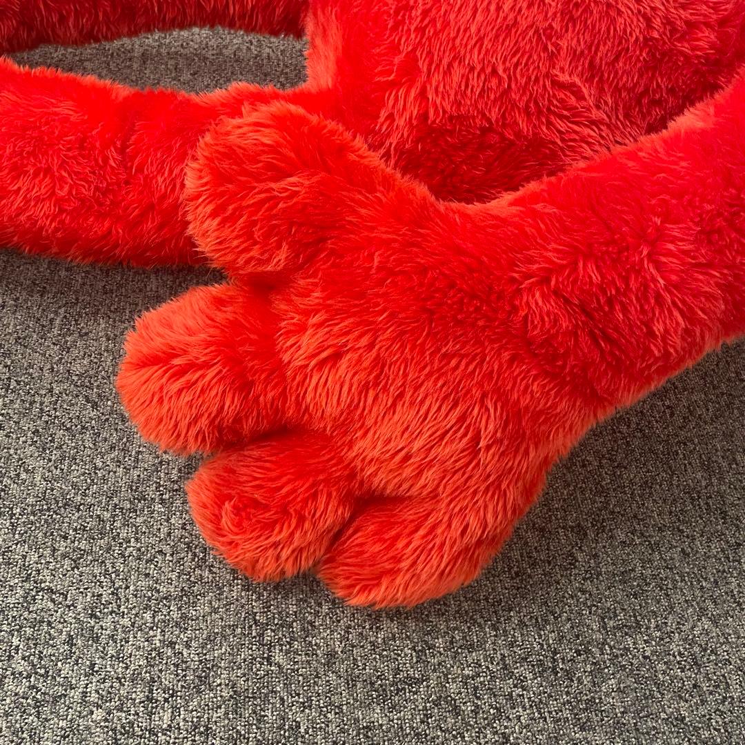 【希少】140cm エルモ ぬいぐるみ 特大 セサミストリート