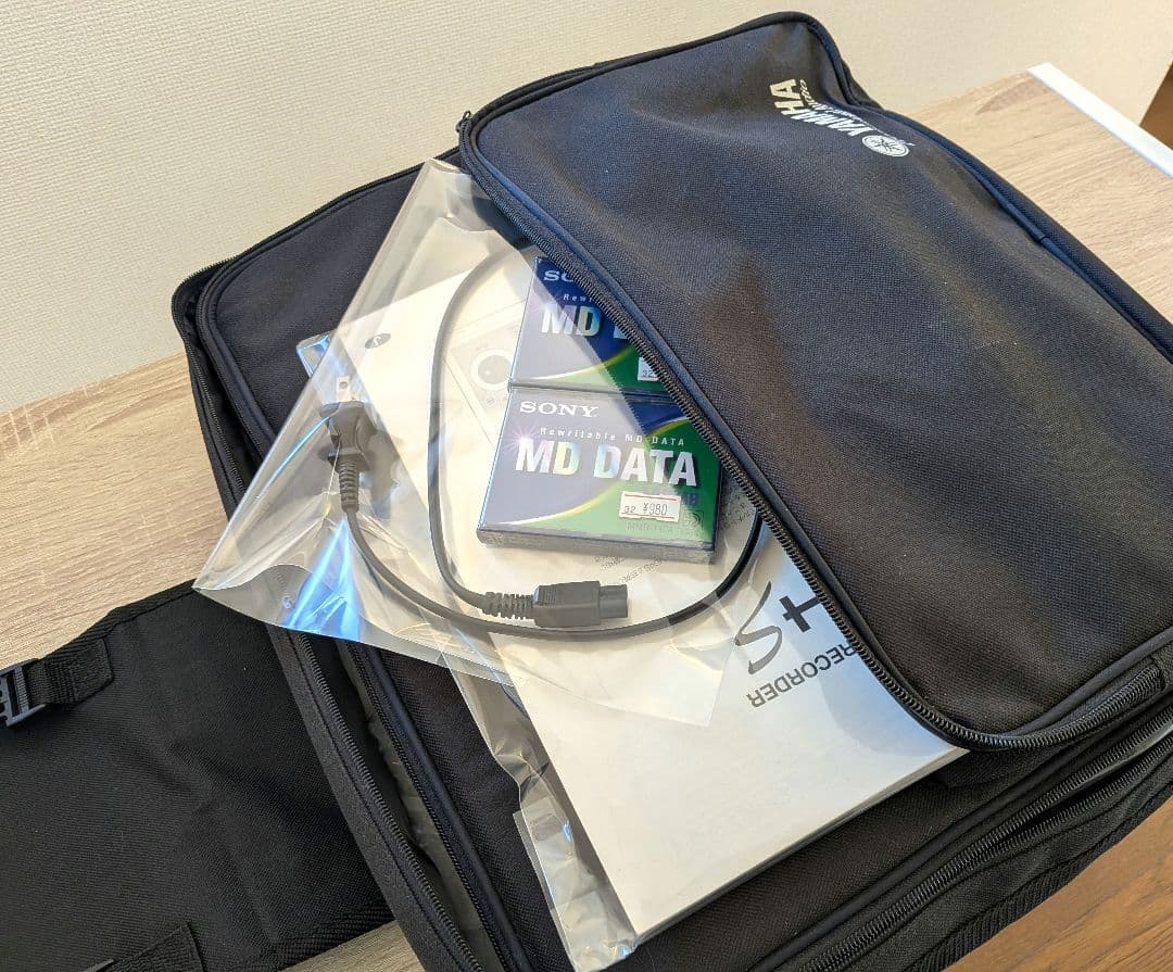 YAMAHA MD4S 【MDデータ2枚、専用キャリングケース付き】