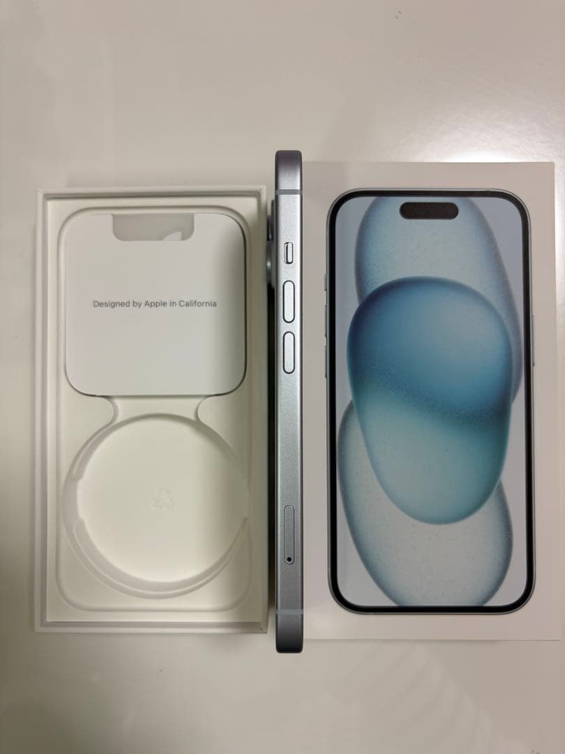iPhone15 128gb ブルー（美品） バッテリー最大容量91%の通販はau PAY
