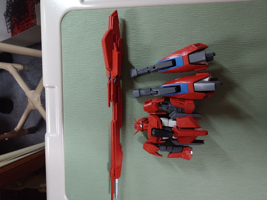 プレバン限定ZETA GUNDAM III P2 RED ZETA（仮組みのみ）