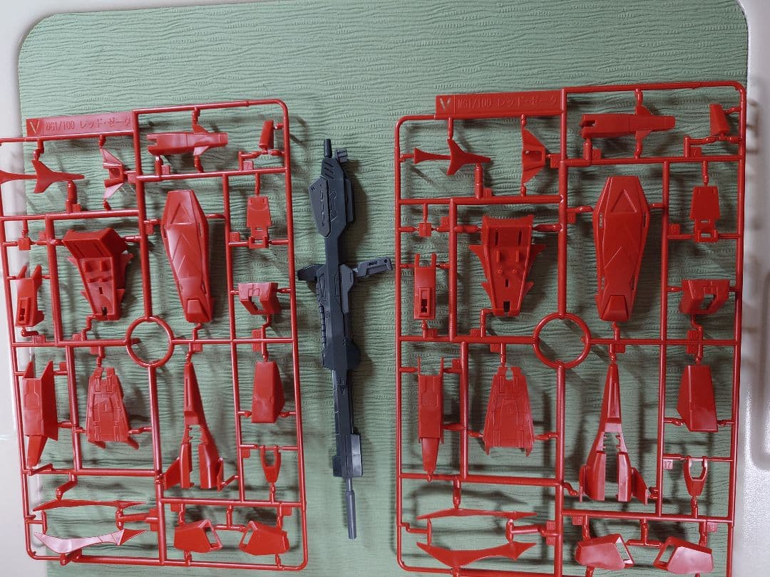 プレバン限定ZETA GUNDAM III P2 RED ZETA（仮組みのみ）