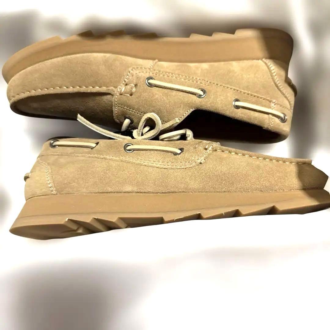 靴 nonnative OFFCER DECK SHOES COW LEATHER