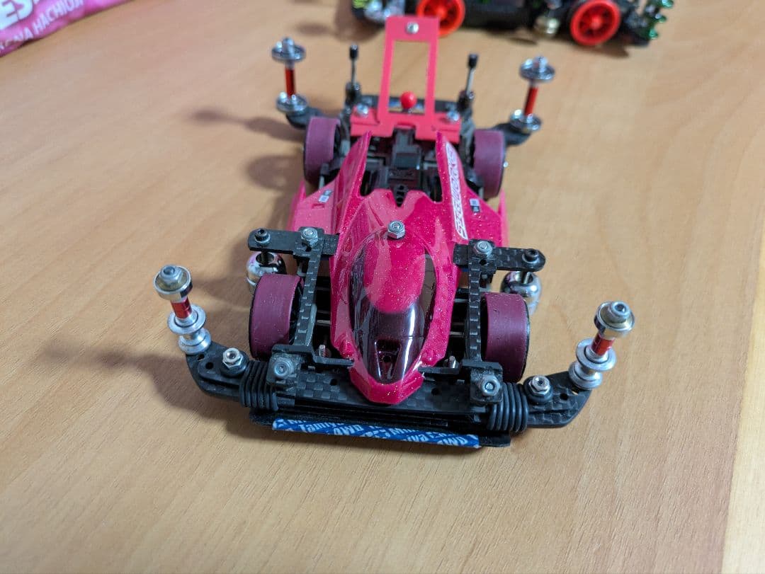 匿名配送 ミニ四駆 引退フルセット ガチマシン 激レア パーツ多数