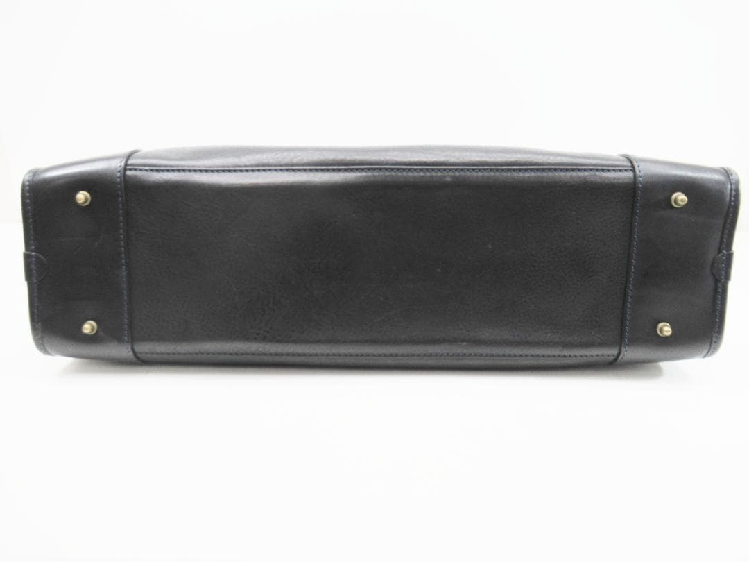 【正規品】フェリージ 12-39 ブリーフケース オールレザー ネイビー N41
