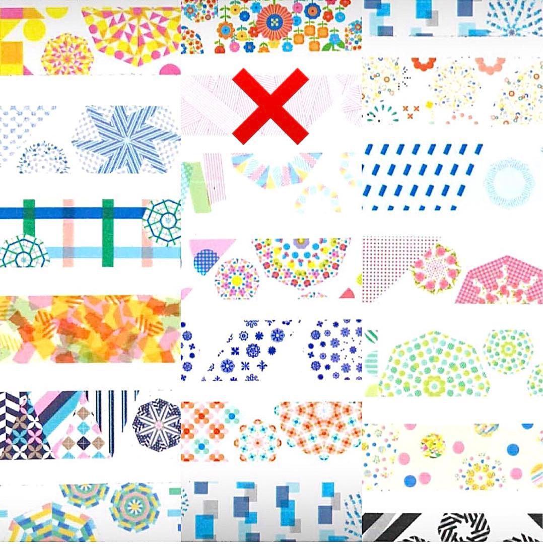 ムーンバット× mtコラボ マスキングテープ19巻セット エスタ estaa 傘