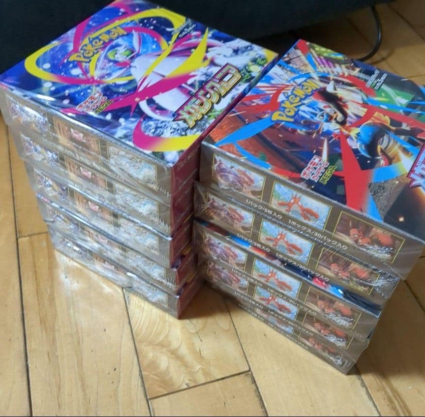 メガシンフォニア、メガブレイブ各 5BOXシュリンク付計10BOX新品未開封