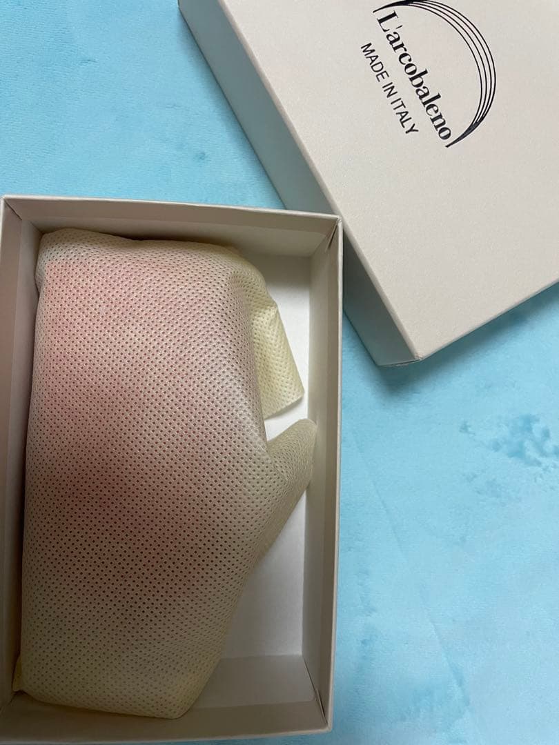 L’arcobaleno 新品 スマートキーケース ORANGE* BEIGE