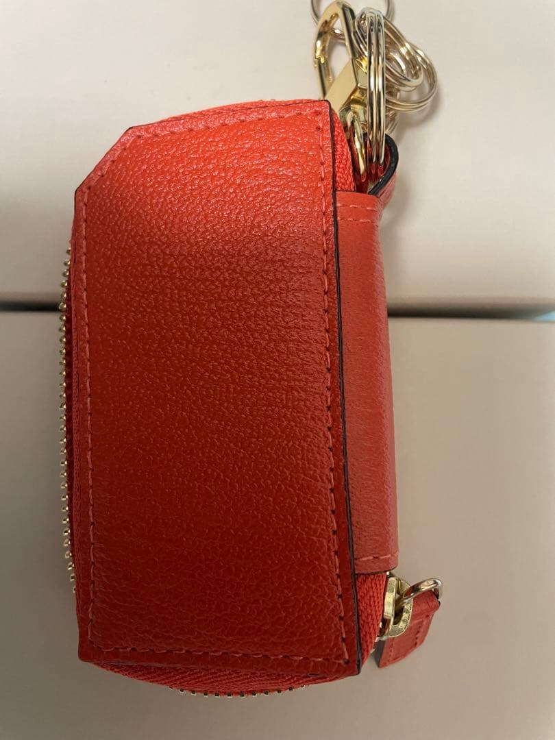 L’arcobaleno 新品 スマートキーケース ORANGE* BEIGE