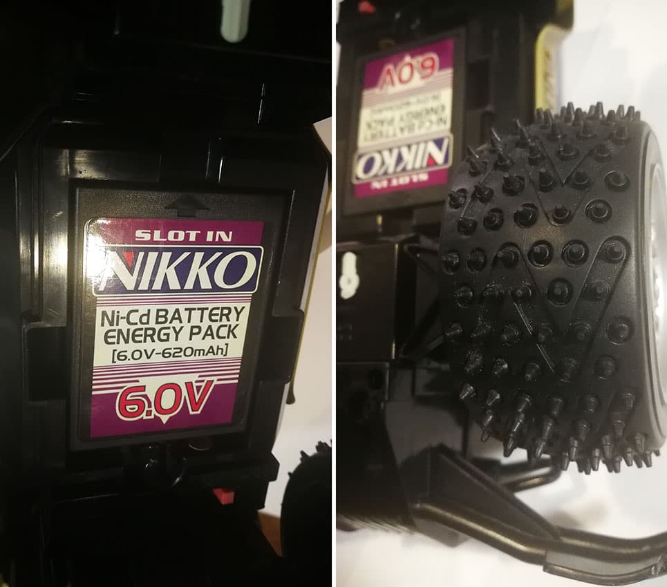 ラジコン2台／三菱：パジェロ・トヨタ：ラウンドクルーザー/充電器（NIKKO）