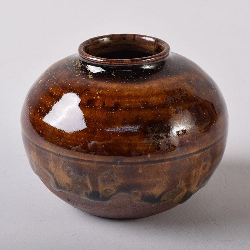 茶道具 石田陶春作 丹波茶入 西陣織宝間道仕覆付 共箱 V 7862 - メルカリ