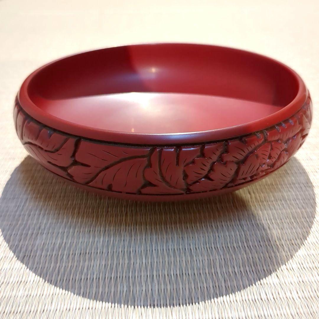 新潟 村上木彫堆朱 小鉢 菓子器/うるし塗り 天然木 - メルカリ